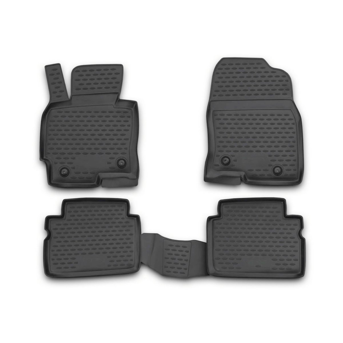 Mazda CX-5 Floor Mats - Omac - Rubber TPE - Black - '13-'16